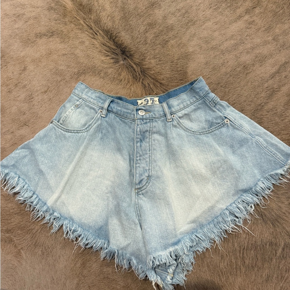 Free People Harlie Denim Shortie